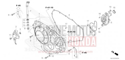 PANNEAU CARTER-MOTEUR D. (NT1100A) NT1100AT de 2026
